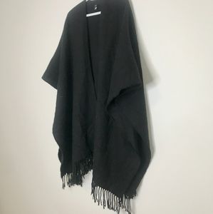 Indigo poncho